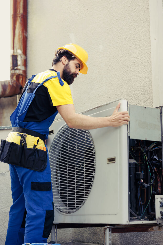 Customer enjoying comfort and convenience from high-quality home services